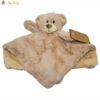 Kellytoy Brown Tan Bear Plush Lovey Security Blanket